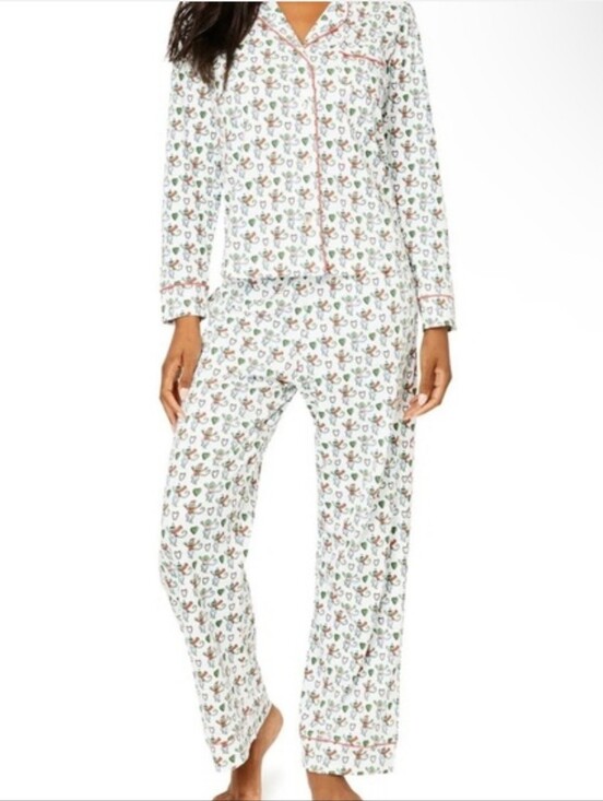 Roller Rabbit Other - Roller Rabbit Merry Monkey Women's Pajamas Large Limited Edition 100% Cotton